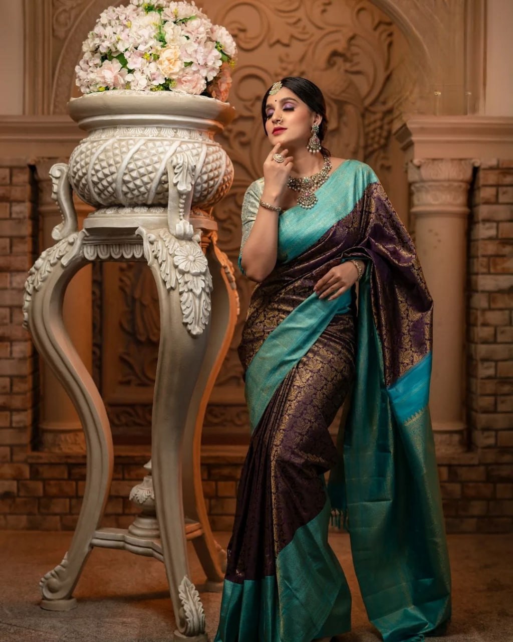 Engaging Wine Soft Silk