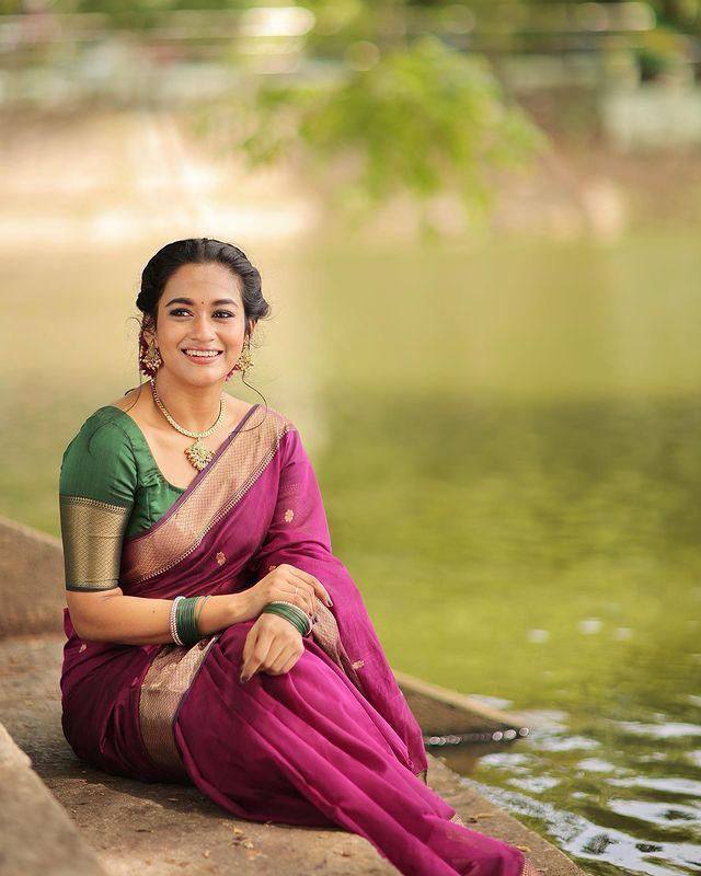 Desirable Dark Pink Soft Silk Saree