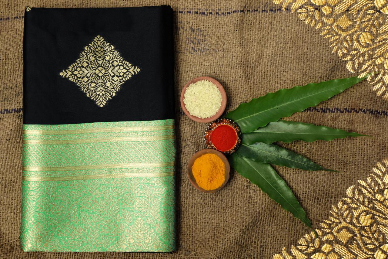 Valiba Soft Silk Rich Pallu & Jacquard Work Saree