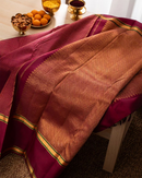 Maroon Luxurious Soft Banarasi Silk Saree
