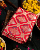 Red Luxurious Soft Banarasi Silk Saree