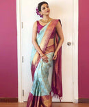 Valiba Beautiful Rich Pallu & Jacquard Work On All Over Fancy Saree