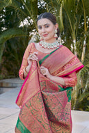 Green Colour Kanchipuram Tissue Silk Saree