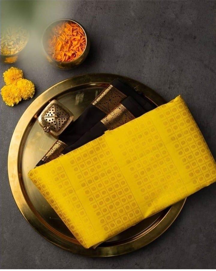 Beautiful Art Silk Jacquard Border Saree