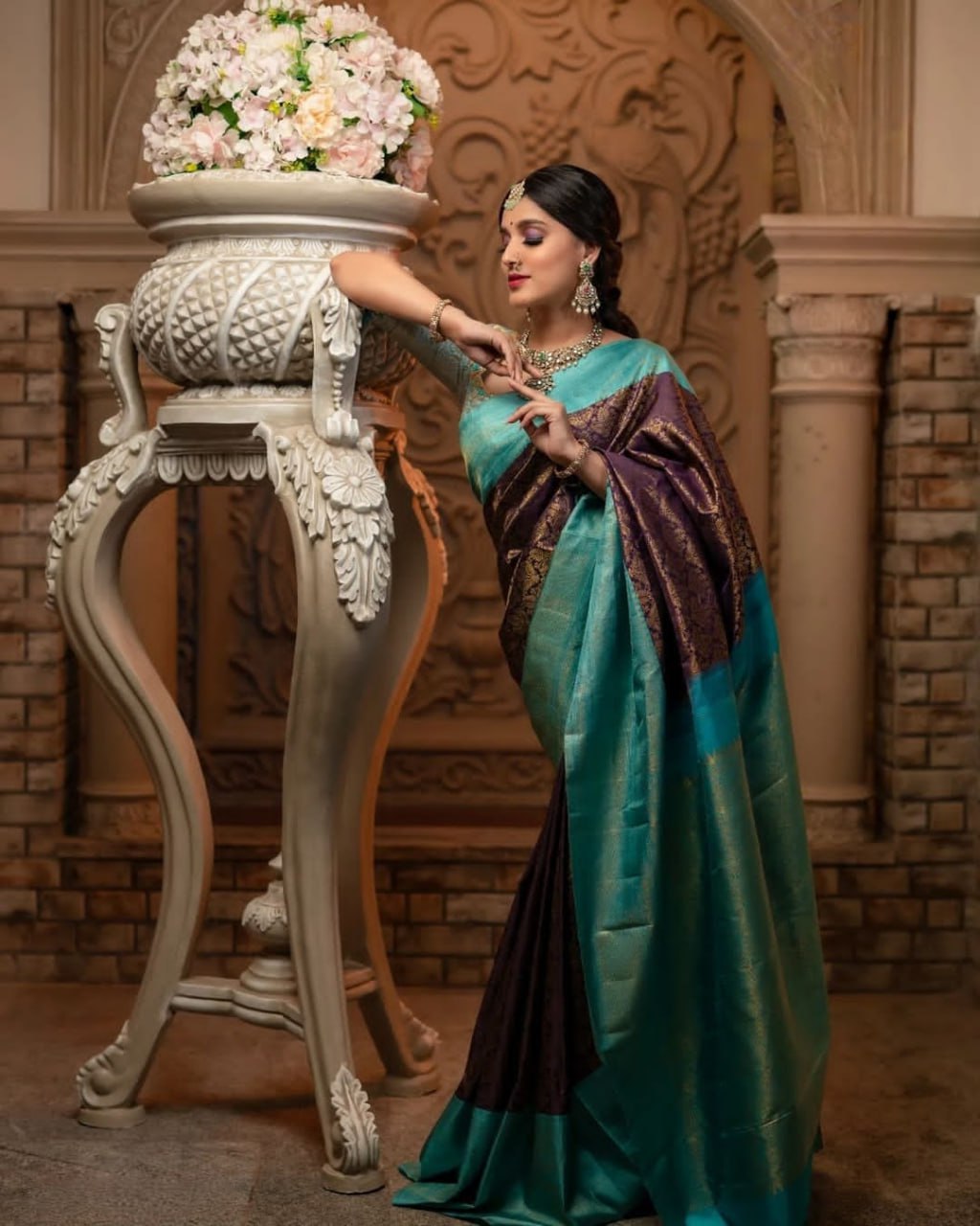 Engaging Wine Soft Silk