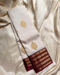 Amazing Off White Soft Silk Saree