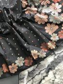 Trendy Black Soft Banarasi Silk Saree